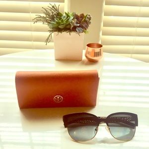 Tory Burch mixed-materials Sunnies